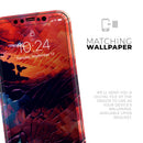 Blurred Abstract Flow V59 - Vinyl Skin Wrap for iPhone 17 Pro Max, 17 Pro, 17 Air, 17, 16 & All Models — Soft Matte or Ultra Gloss