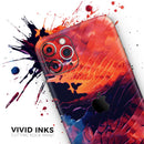 Blurred Abstract Flow V59 - Vinyl Skin Wrap for iPhone 17 Pro Max, 17 Pro, 17 Air, 17, 16 & All Models — Soft Matte or Ultra Gloss