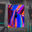 Blurred Abstract Flow V5 - Full Body Skin Decal for the Apple iPad Pro 12.9", 11", 10.5", 9.7", Air or Mini (All Models Available)
