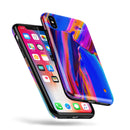 Blurred Abstract Flow V5 - iPhone X Swappable Hybrid Case