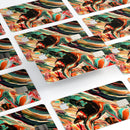 Blurred Abstract Flow V60 - Premium Protective Decal Skin-Kit for the Apple Credit Card