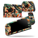 Blurred Abstract Flow V60 - Vinyl Skin Wrap for Nintendo Switch 2, OLED, Lite, Pro Controller, Wii & Classic Handhelds