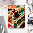 Blurred Abstract Flow V60 - Full Body Skin Decal for the Apple iPad Pro 12.9", 11", 10.5", 9.7", Air or Mini (All Models Available)