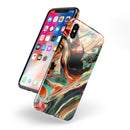Blurred Abstract Flow V60 - iPhone X Swappable Hybrid Case
