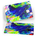 Blurred Abstract Flow V6 - Premium Protective Decal Skin-Kit for the Apple Credit Card