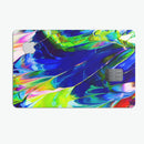 Blurred Abstract Flow V6 - Premium Protective Decal Skin-Kit for the Apple Credit Card