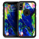 Blurred Abstract Flow V6 - Skin Kit for the iPhone OtterBox Cases