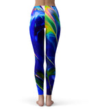 Blurred Abstract Flow V6 - All Over Print Womens Leggings / Yoga or Workout Pants