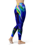 Blurred Abstract Flow V6 - All Over Print Womens Leggings / Yoga or Workout Pants