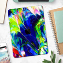 Blurred Abstract Flow V6 - Full Body Skin Decal for the Apple iPad Pro 12.9", 11", 10.5", 9.7", Air or Mini (All Models Available)