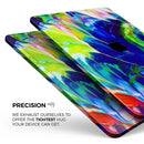 Blurred Abstract Flow V6 - Full Body Skin Decal for the Apple iPad Pro 12.9", 11", 10.5", 9.7", Air or Mini (All Models Available)
