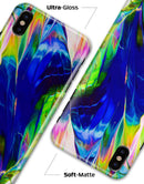 Blurred Abstract Flow V6 - iPhone X Clipit Case