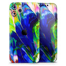 Blurred Abstract Flow V6  - Protective Skin Wrap & Decal – Compatible with iPhone SE to iPhone 17 Pro Max (All Models)