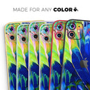 Blurred Abstract Flow V6  - Protective Skin Wrap & Decal – Compatible with iPhone SE to iPhone 17 Pro Max (All Models)