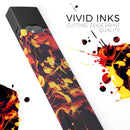 Blurred Abstract Flow V7 - Premium Decal Protective Skin-Wrap Sticker compatible with the Juul Labs vaping device