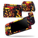 Blurred Abstract Flow V7 - Skin Wrap Decal for Nintendo Switch Lite Console & Dock - 3DS XL - 2DS - Pro - DSi - Wii - Joy-Con Gaming Controller