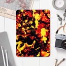 Blurred Abstract Flow V7 - Full Body Skin Decal for the Apple iPad Pro 12.9", 11", 10.5", 9.7", Air or Mini (All Models Available)