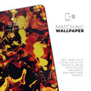 Blurred Abstract Flow V7 - Full Body Skin Decal for the Apple iPad Pro 12.9", 11", 10.5", 9.7", Air or Mini (All Models Available)