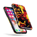 Blurred Abstract Flow V7 - iPhone X Swappable Hybrid Case