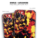Blurred Abstract Flow V7  - Protective Skin Wrap & Decal – Compatible with iPhone SE to iPhone 17 Pro Max (All Models)