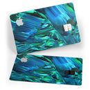 Blurred Abstract Flow V8 - Premium Protective Decal Skin-Kit for the Apple Credit Card