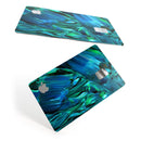 Blurred Abstract Flow V8 - Premium Protective Decal Skin-Kit for the Apple Credit Card