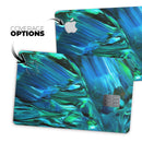 Blurred Abstract Flow V8 - Premium Protective Decal Skin-Kit for the Apple Credit Card
