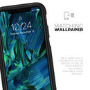 Blurred Abstract Flow V8 - Skin Kit for the iPhone OtterBox Cases