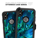 Blurred Abstract Flow V8 - Skin Kit for the iPhone OtterBox Cases