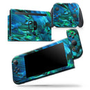 Blurred Abstract Flow V8 - Skin Wrap Decal for Nintendo Switch Lite Console & Dock - 3DS XL - 2DS - Pro - DSi - Wii - Joy-Con Gaming Controller
