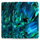 Blurred Abstract Flow V8 - Full Body Skin Decal for the Apple iPad Pro 12.9", 11", 10.5", 9.7", Air or Mini (All Models Available)