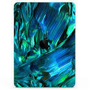 Blurred Abstract Flow V8 - Full Body Skin Decal for the Apple iPad Pro 12.9", 11", 10.5", 9.7", Air or Mini (All Models Available)