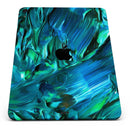 Blurred Abstract Flow V8 - Full Body Skin Decal for the Apple iPad Pro 12.9", 11", 10.5", 9.7", Air or Mini (All Models Available)