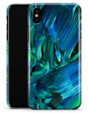 Blurred Abstract Flow V8 - iPhone X Clipit Case
