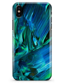 Blurred Abstract Flow V8 - iPhone X Clipit Case