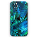 Blurred Abstract Flow V8  - Protective Skin Wrap & Decal – Compatible with iPhone SE to iPhone 17 Pro Max (All Models)