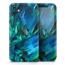 Blurred Abstract Flow V8  - Protective Skin Wrap & Decal – Compatible with iPhone SE to iPhone 17 Pro Max (All Models)