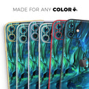 Blurred Abstract Flow V8  - Protective Skin Wrap & Decal – Compatible with iPhone SE to iPhone 17 Pro Max (All Models)