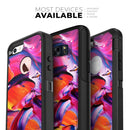 Blurred Abstract Flow V9 - Skin Kit for the iPhone OtterBox Cases