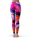 Blurred Abstract Flow V9 - All Over Print Womens Leggings / Yoga or Workout Pants