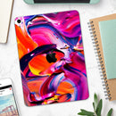 Blurred Abstract Flow V9 - Full Body Skin Decal for the Apple iPad Pro 12.9", 11", 10.5", 9.7", Air or Mini (All Models Available)