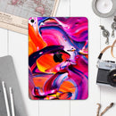 Blurred Abstract Flow V9 - Full Body Skin Decal for the Apple iPad Pro 12.9", 11", 10.5", 9.7", Air or Mini (All Models Available)