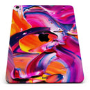 Blurred Abstract Flow V9 - Full Body Skin Decal for the Apple iPad Pro 12.9", 11", 10.5", 9.7", Air or Mini (All Models Available)