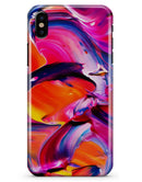 Blurred Abstract Flow V9 - iPhone X Clipit Case