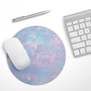 Blurry Opal Gemstone// WaterProof Rubber Foam Backed Anti-Slip Mouse Pad for Home Work Office or Gaming Computer Desk