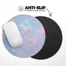 Blurry Opal Gemstone// WaterProof Rubber Foam Backed Anti-Slip Mouse Pad for Home Work Office or Gaming Computer Desk