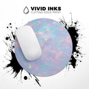 Blurry Opal Gemstone// WaterProof Rubber Foam Backed Anti-Slip Mouse Pad for Home Work Office or Gaming Computer Desk