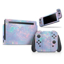 Blurry Opal Gemstone // Skin Decal Wrap Kit for Nintendo Switch Console & Dock, Joy-Cons, Pro Controller, Lite, 3DS XL, 2DS XL, DSi, or Wii - Vinyl Skin Wrap for Nintendo Switch 2, OLED, Lite, Pro Controller, Wii & Classic Handhelds