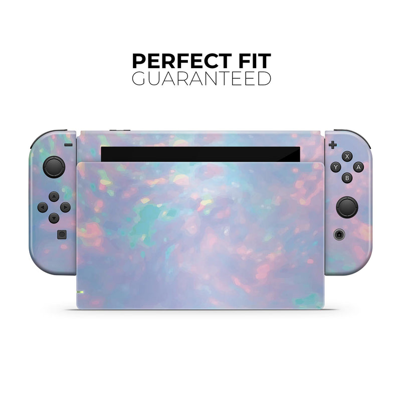 Blurry Opal Gemstone - Full Body Skin Decal Wrap Kit for Nintendo Switch Console & Dock, Pro Controller, Switch Lite, 3DS XL, 2DS XL, DSi, Wii