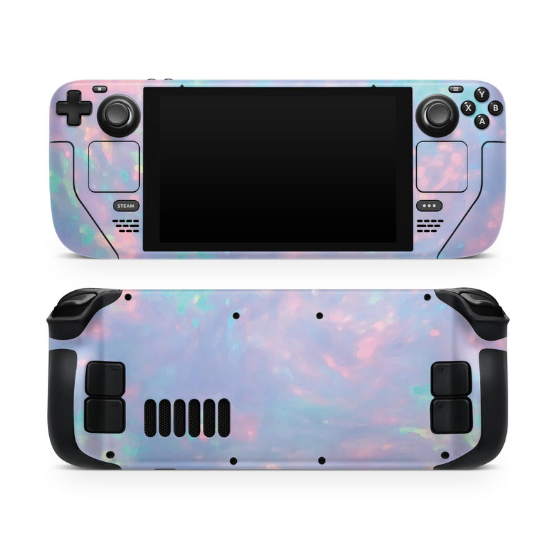Blurry Opal Gemstone // Full Body Skin Decal Wrap Kit for the Steam Deck handheld gaming computer